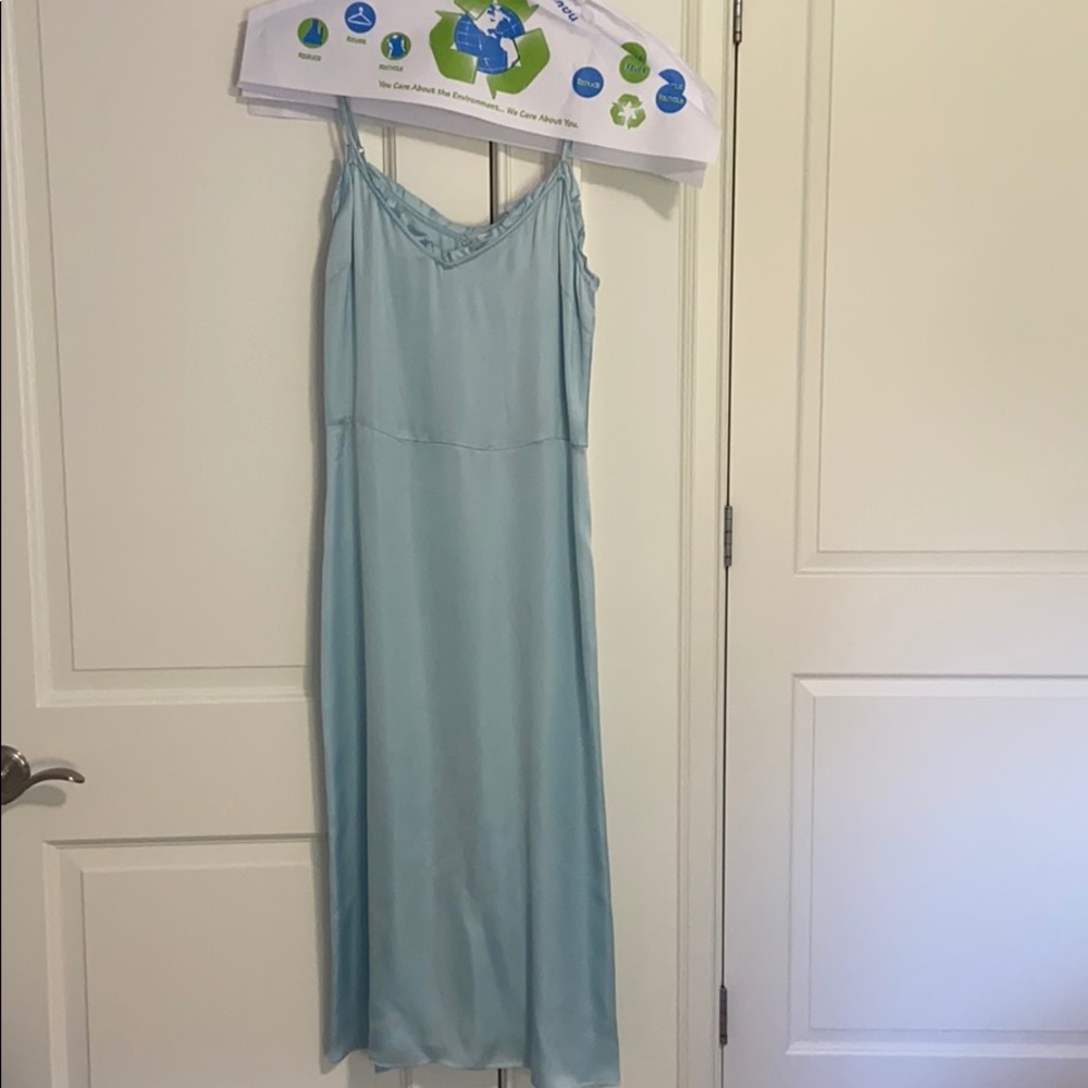Aritzia Silk Midi Dress